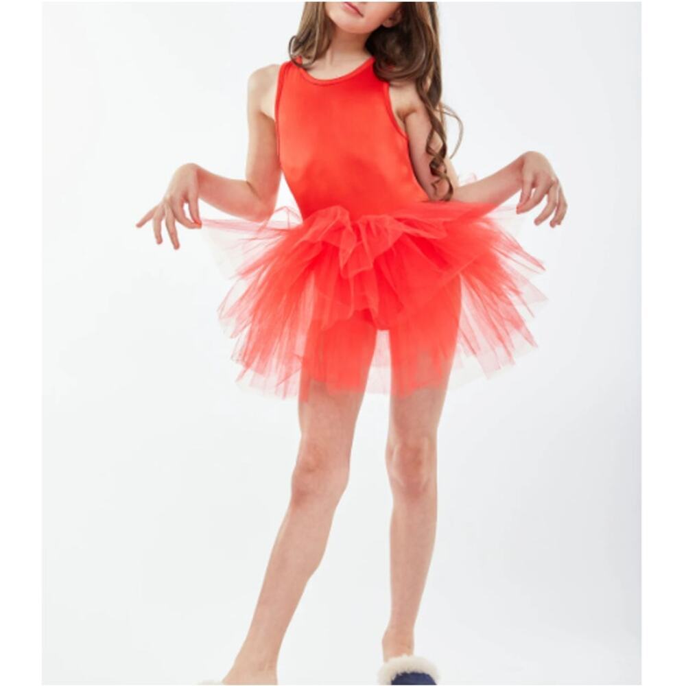 I Love Plum Girls Red B.A.E. Tutu Dress Size 2Y